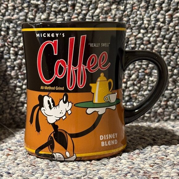 Goofy Mickey’s Really Swell Coffee Disney Blend Theme Park Authentic Mug - Picture 1 of 7